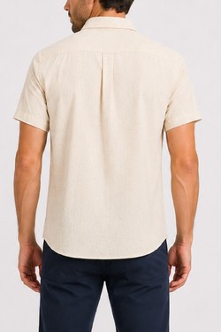 Chemise manches courtes RAZEL-MARINE