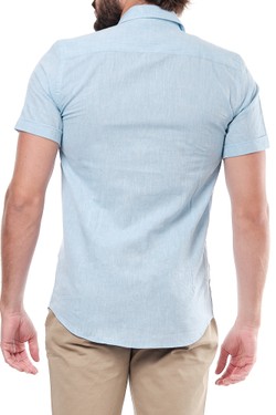 Chemise manches courtes RAZEL-MARINE