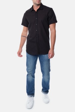 Chemise manches courtes RAZEL-MARINE