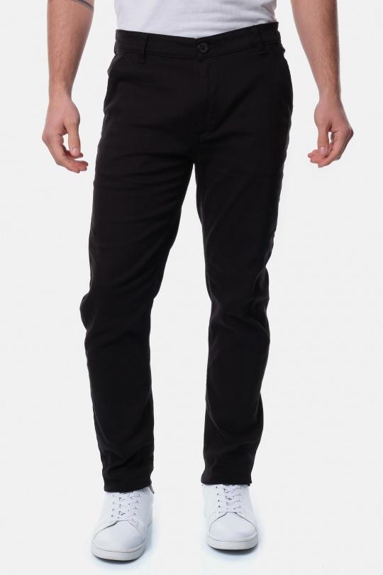 KIZARU-PANTALON CHINO-NOIR