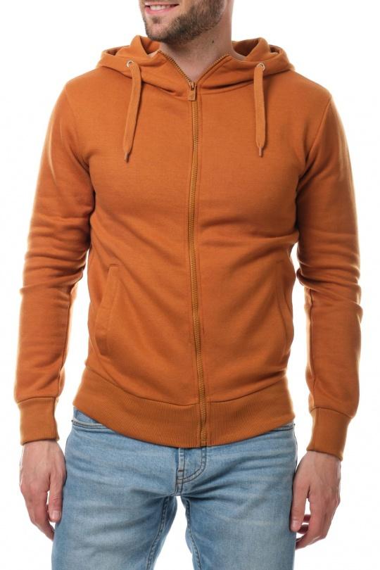 BRAWL-GILET MOLLETON À CAPUCHE-BEIGE