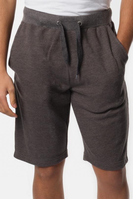 BERMUDA EN MAILLE PIQUÉE FOXY-ANTHRACITE