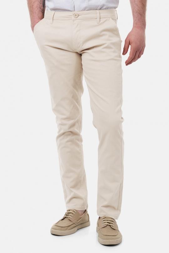 PANTALON CHINO UNI-RIKA-ECRU