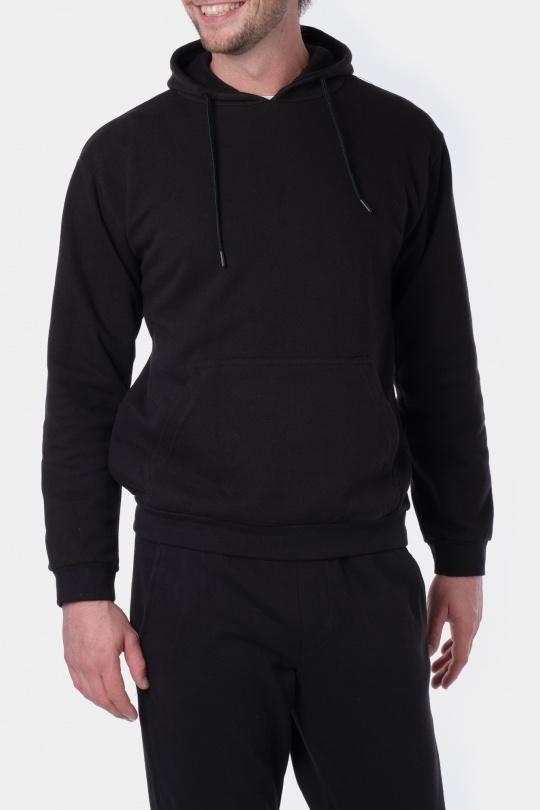 SWEAT MAILLE PIQUÉE MAHITO-NOIR
