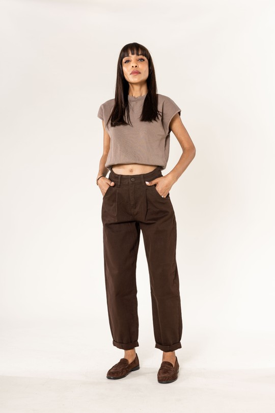 YY303-79-MARRON FONCÉ