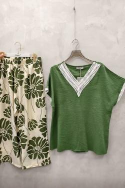 2WH59 ET 2WP06 ENSEMBLE-VERT BOUTEILLE