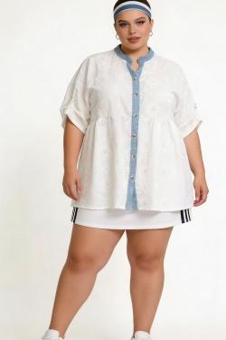 IT17920 PETITES FLEURS-BLANC