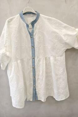 IT17920 PETITES FLEURS-BLANC