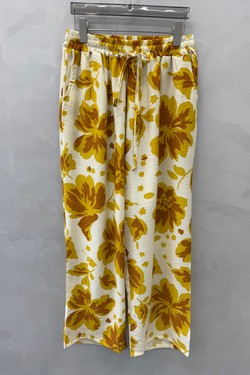 2WP601-1 FLEUR-jaune-JAUNE