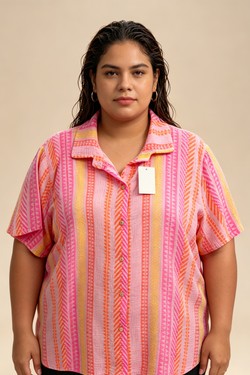 IT661787 RAYURES-rose-ROSE