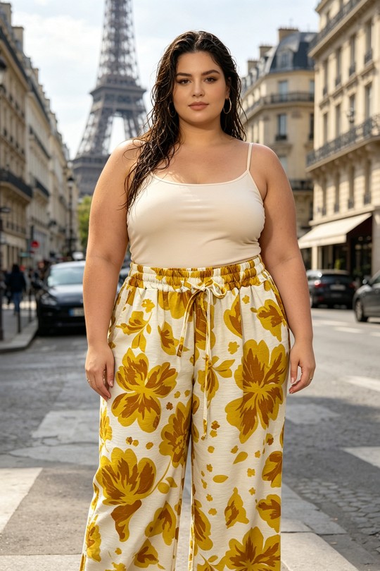 2WP601-1 FLEUR-jaune-JAUNE