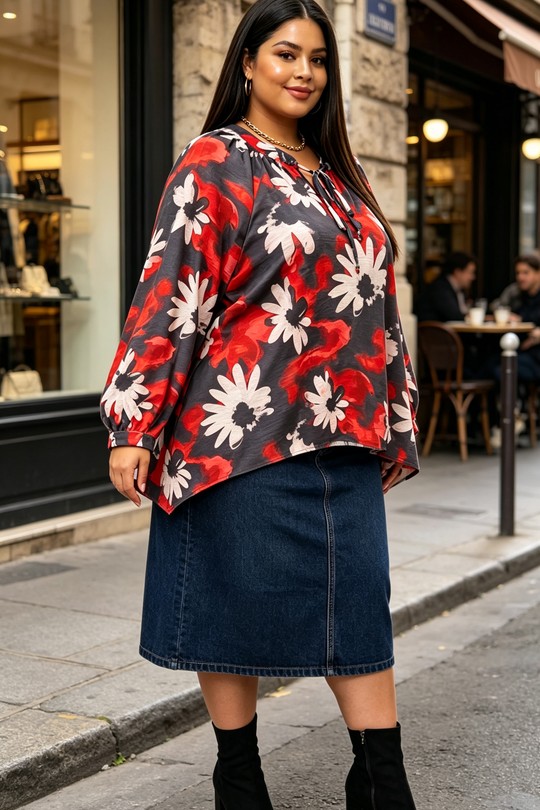 2WH6118-ROUGE FONCÉ