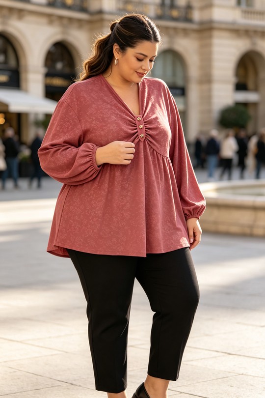 2WH6153-VIEUX ROSE-VIEUX ROSE