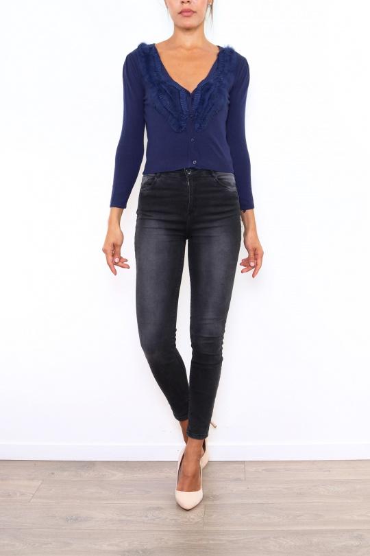 13718-BLEU MARINE