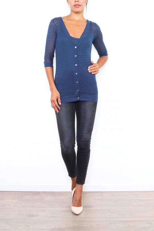 7320-BLEU FONCÉ