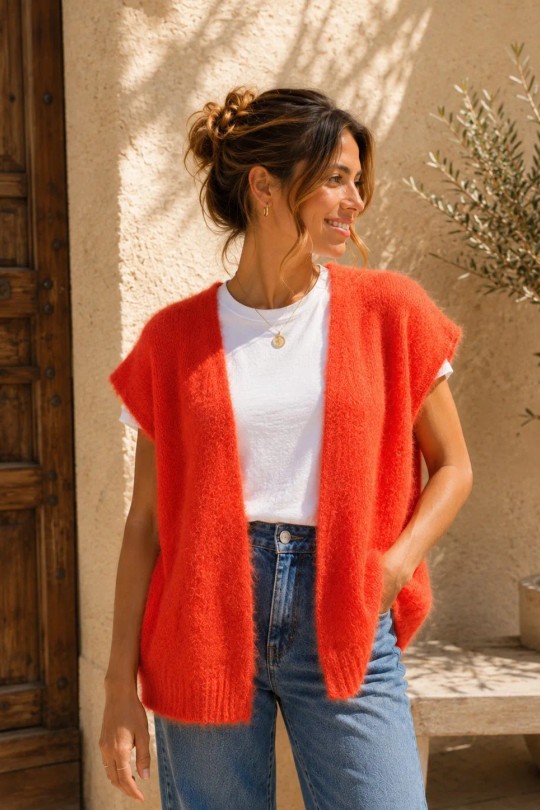 7727B-ROUGE ORANGÉ