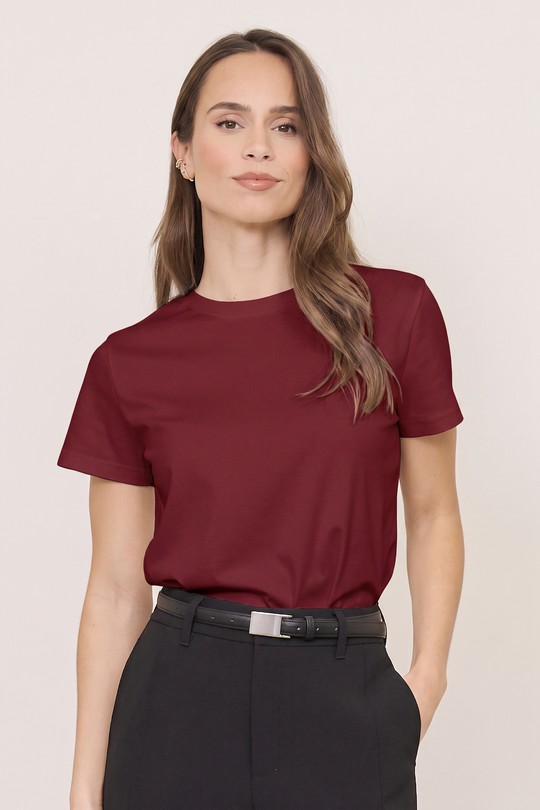 TSHIRT 601-BORDEAUX