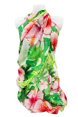 PL26809-PRINT FLEURI