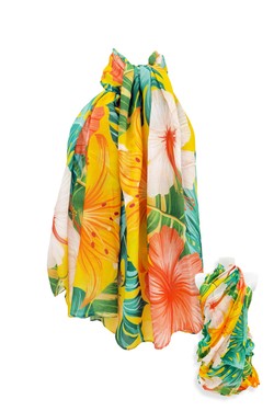 PL26810-PRINT FLEURI