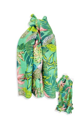 PL26811-PRINT FLEURI