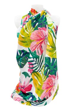 PL26812-PRINT FLEURI