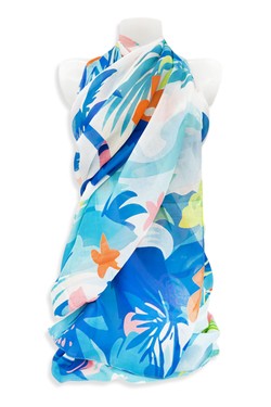 PL26814-PRINT FLEURI