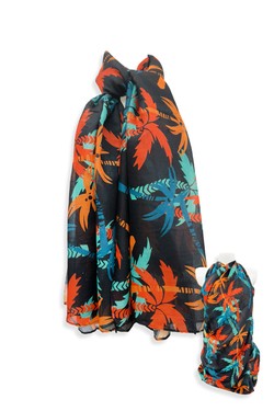 PL26815-PRINT FLEURI