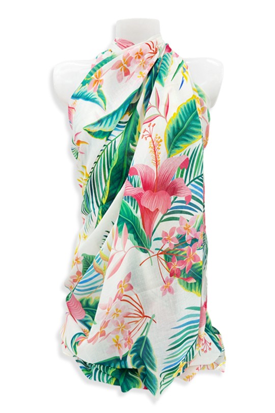 PL26808-PRINT FLEURI