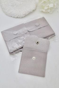 PACK DE 10 POCHONS DE BIJOUX 4-VERT