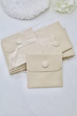 PACK DE 10 POCHONS DE BIJOUX 4-VERT