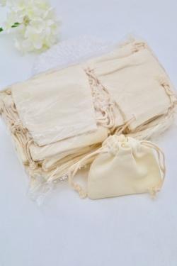 PACK DE 50 PETITS POCHONS-ECRU