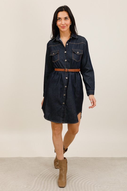 GZ3045--BLEU JEAN FONCÉ