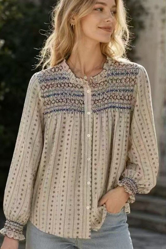 1D2331-CHEMISE-BEIGE