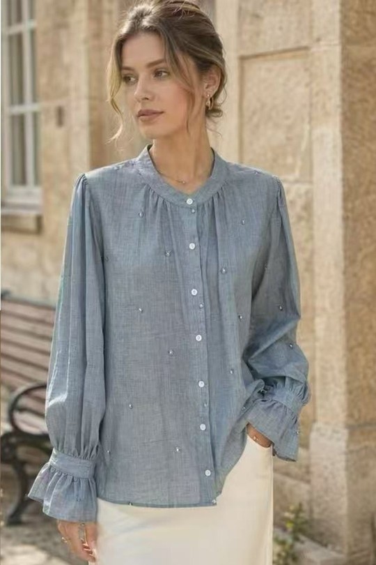 1D2340-CHEMISE-BLEU
